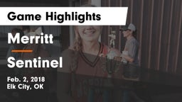 Merritt  vs Sentinel  Game Highlights - Feb. 2, 2018