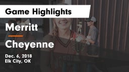 Merritt  vs Cheyenne Game Highlights - Dec. 6, 2018