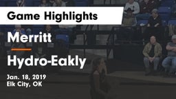 Merritt  vs Hydro-Eakly  Game Highlights - Jan. 18, 2019