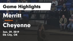 Merritt  vs Cheyenne Game Highlights - Jan. 29, 2019