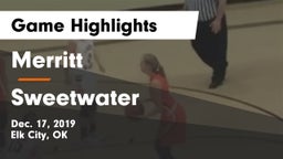 Merritt  vs Sweetwater  Game Highlights - Dec. 17, 2019