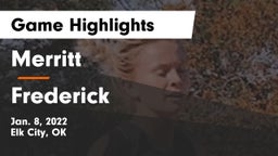 Merritt  vs Frederick  Game Highlights - Jan. 8, 2022