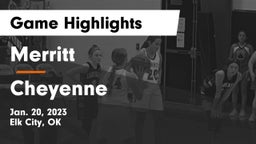 Merritt  vs Cheyenne Game Highlights - Jan. 20, 2023
