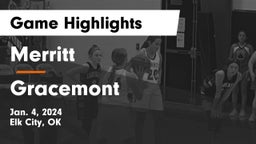 Merritt  vs Gracemont  Game Highlights - Jan. 4, 2024