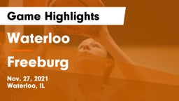 Waterloo  vs Freeburg  Game Highlights - Nov. 27, 2021