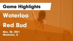 Waterloo  vs Red Bud  Game Highlights - Nov. 30, 2021