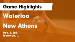 Waterloo  vs New Athens  Game Highlights - Dec. 4, 2021