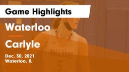 Waterloo  vs Carlyle  Game Highlights - Dec. 30, 2021