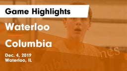 Waterloo  vs Columbia  Game Highlights - Dec. 4, 2019