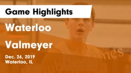 Waterloo  vs Valmeyer Game Highlights - Dec. 26, 2019