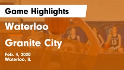 Waterloo  vs Granite City  Game Highlights - Feb. 4, 2020