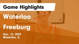 Waterloo  vs Freeburg  Game Highlights - Dec. 12, 2023