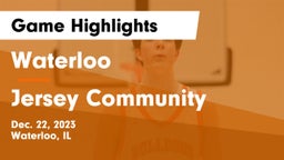 Waterloo  vs Jersey Community  Game Highlights - Dec. 22, 2023