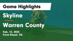 Skyline  vs Warren County  Game Highlights - Feb. 13, 2023