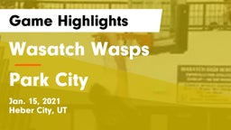 Wasatch Wasps vs Park City  Game Highlights - Jan. 15, 2021
