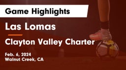 Las Lomas  vs Clayton Valley Charter  Game Highlights - Feb. 6, 2024
