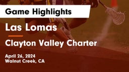 Las Lomas  vs Clayton Valley Charter  Game Highlights - April 26, 2024