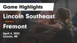 Lincoln Southeast  vs Fremont  Game Highlights - April 4, 2024