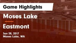 Moses Lake  vs Eastmont  Game Highlights - Jan 28, 2017