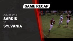 Recap: Sardis  vs. Sylvania  2015