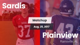 Matchup: Sardis  vs. Plainview  2017