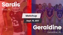 Matchup: Sardis  vs. Geraldine  2017