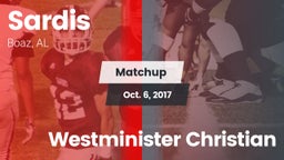 Matchup: Sardis  vs. Westminister Christian 2017