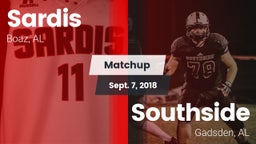 Matchup: Sardis  vs. Southside  2018