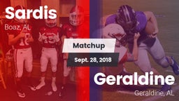 Matchup: Sardis  vs. Geraldine  2018