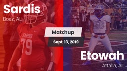 Matchup: Sardis  vs. Etowah  2019