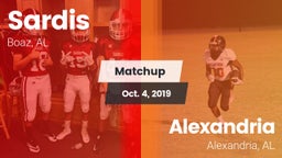 Matchup: Sardis  vs. Alexandria  2019