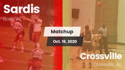 Matchup: Sardis  vs. Crossville  2020