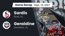 Recap: Sardis  vs. Geraldine  2021