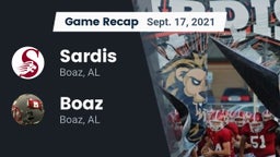 Recap: Sardis  vs. Boaz  2021
