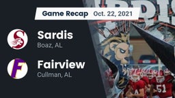 Recap: Sardis  vs. Fairview  2021
