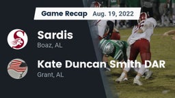 Recap: Sardis  vs. Kate Duncan Smith DAR  2022