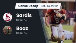Recap: Sardis  vs. Boaz  2022