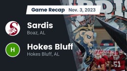 Recap: Sardis  vs. Hokes Bluff  2023