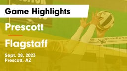 Prescott  vs Flagstaff  Game Highlights - Sept. 28, 2023