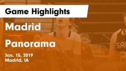 Madrid  vs Panorama  Game Highlights - Jan. 15, 2019