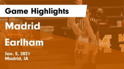 Madrid  vs Earlham  Game Highlights - Jan. 5, 2021