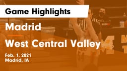 Madrid  vs West Central Valley  Game Highlights - Feb. 1, 2021