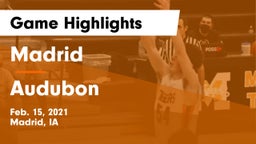 Madrid  vs Audubon  Game Highlights - Feb. 15, 2021