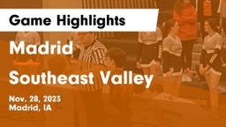 Madrid  vs Southeast Valley Game Highlights - Nov. 28, 2023