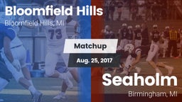Matchup: Bloomfield Hills vs. Seaholm  2017