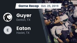 Recap: Guyer  vs. Eaton  2019