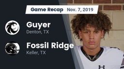 Recap: Guyer  vs. Fossil Ridge  2019