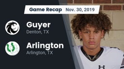 Recap: Guyer  vs. Arlington  2019