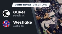 Recap: Guyer  vs. Westlake  2019