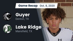 Recap: Guyer  vs. Lake Ridge  2020